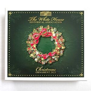 White House Historical Association 2023 Christmas Ornament Box Booklet